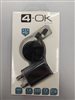 usb nabíjačka 4-ok model rt-50 č