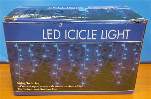 svetelný reťazec led icicle light č 8