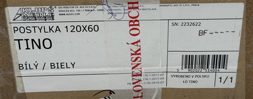 detská postieľka so zábranou klupś c