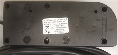 predlžovacie prívody elgotech, typ 04gn (rôzne varianty)13