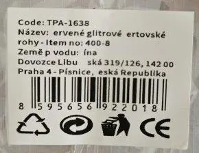 detská hračka – čelenka „čertovské rohy“ 