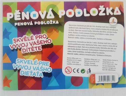 detská hračka – penové puzzle 400188 c