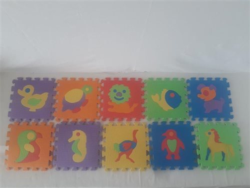 detská hračka – penové puzzle teddies 00310032 c