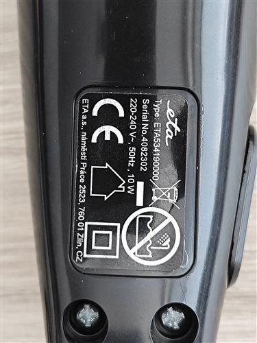 strojček na strihanie vlasov eta, type eta534190000 