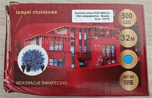svetelný reťazec art no 505b 