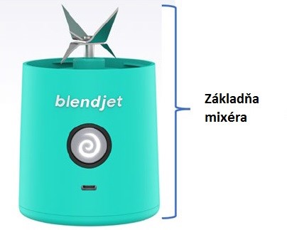 BlendJet 2 - základňa mixéra
