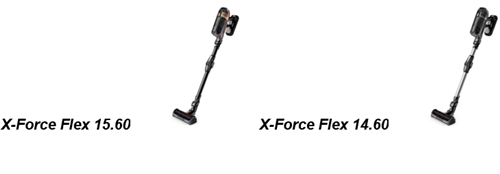 tyčové vysávače x-force flex 14