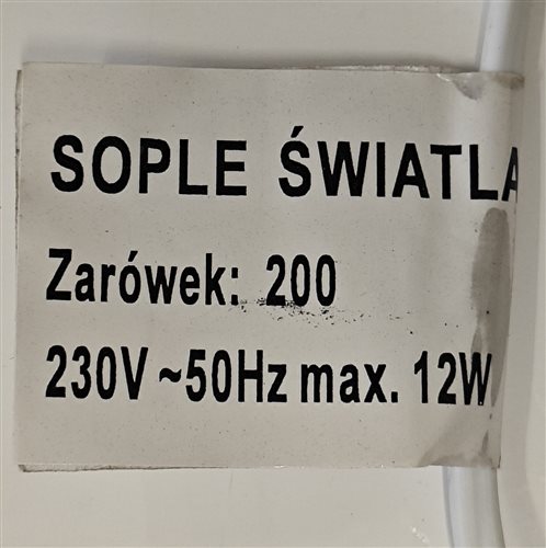 svetelný reťazec item no a864 obr